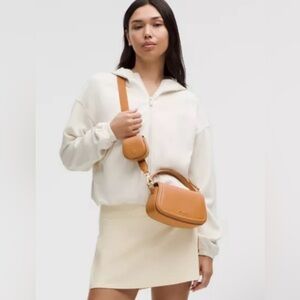 Lululemon Cactus Leather Alternative Mini Bag purse retail $148